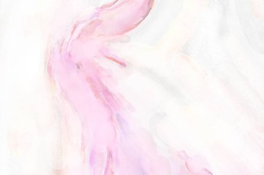 Modern fırça darbeleri. Pastel renklerde suluboya resim. Poster, duvar sanatı, afiş, kart, kitap kapağı veya ambalaj için sakinleştirici kompozisyonun yumuşak renkli çizimi. 