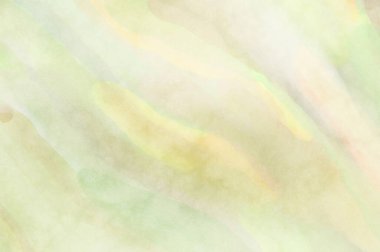 Pastel renklerde suluboya resim. Poster, duvar sanatı, afiş, kart, kitap kapağı ya da ambalaj için rahatlatıcı kompozisyonun yumuşak renkli çizimi. Modern fırça darbeleri resim.