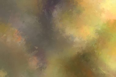 Renkli fırça darbelerinin 2D çizimi. Dekoratif desenli resim. canlı boya desenli arkaplan.