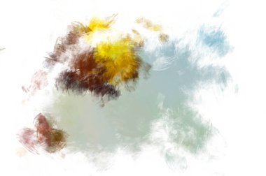 Taranmış Boyalı Soyut Arkaplan. Fırça darbesi ile boyanmış. Sanatsal canlılık ve renkli duvar kağıdı.