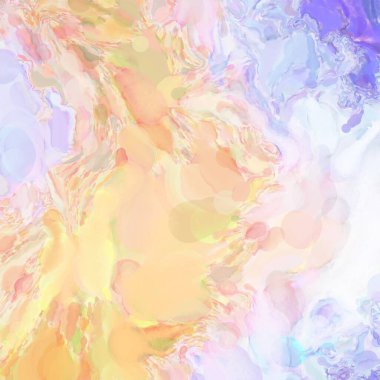 Çağdaş sanat. El işçiliğinin renkli dokusu. Modern resim. Yüzeyde suluboya vuruşlar. Sanatsal arkaplan resmi. Tablo üzerinde soyut resim. Fırça darbeleri. 