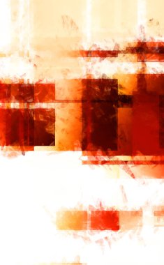 Modern sanat. Renkli çağdaş sanat eserleri. Renkli boya darbeleri. Soyut arkaplanda fırça darbeleri. Fırça boyası. Eşsiz duvar sanatı.