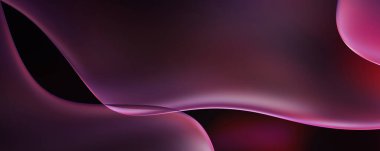 Soyut arkaplan. Değişken renk değişim dalgaları, dinamik hareketlerle. Işık dalgalarının neon renkli soyut tasarımı. Duvar kağıdı, afiş, arkaplan, kart, kitap illüstrasyonu, web sitesi.