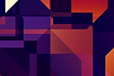 Üçgen arka planda üst üste dizayn ediliyor. Soyut geometrik duvar kağıdı. Geometrik renkli üçgen şekiller.