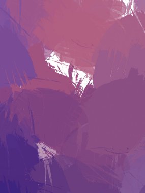 Renkli fırça darbelerinin 2B çizimi. Dekoratif doku resmi. Canlı boya desenli arka plan. Kaotik fırça darbeleri resim.