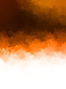 Yaratıcı soyut resim. Artistik fırça darbeleriyle donatılmış. Renkli ve canlı bir illüstrasyon. boyalı sanat.