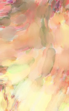 Çağdaş sanat. El yapımı resim. Modern sanat eserleri. Yüzeyde suluboya fırça darbeleriyle resim yapmak. 2D çizim. Sanatsal arkaplan resmi. Tablo üzerinde soyut resim. Renkli doku.