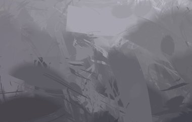 Kaotik resim. Taranmış Boyalı Soyut Arkaplan. Fırça darbesi ile boyanmış. Sanatsal canlılık ve renkli duvar kağıdı.