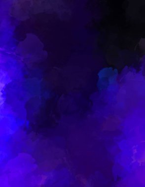 Sanatsal soyut arkaplan. Doku boyalı duvar kağıdı. Boya darbeleriyle yaratıcı bir illüstrasyon. Fırça desenli resim.