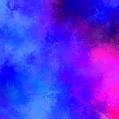 Duvar sanatı Eşsiz ve yaratıcı illüstrasyon. Fırça darbesi ile boyanmış. Renkli fırça darbelerinin soyut arkaplanı. Fırçalanmış canlı duvar kâğıdı. Boyalı sanatsal yaratım.