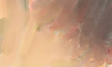 Taranmış Boyalı Soyut Arkaplan. Fırça darbesi ile boyanmış. Boya darbeleri. 2B Görüntü.