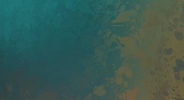 Vahşi fırça darbeleri. Taranmış Boyalı Soyut Arkaplan. Fırça darbesi ile boyanmış. Boya darbeleri. 2B Görüntü.