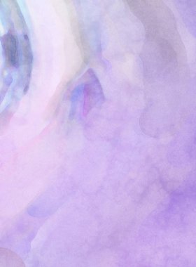 Yumuşak suluboya duvar kağıdı. Hafifçe fırçalanmış renkleri olan sanatsal bir resim. Pastel renkler arkaplana dokunmuş. Soyut duvar sanatı..