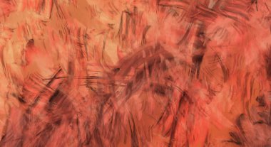 Modern sanat. Taranmış Boyalı Soyut Arkaplan. Fırça darbesi ile boyanmış. Boya darbeleri. 2B Görüntü