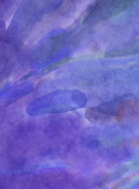 Pastel renklerde suluboya resim. Poster, duvar sanatı, afiş, kart, kitap kapağı ya da ambalaj için rahatlatıcı kompozisyonun yumuşak renkli çizimi. Modern fırça darbeleri resim.