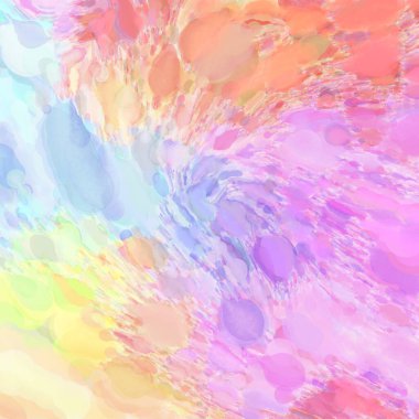 El yapımı sürreal soyut desenli suluboya. Modern sanatsal resim. 2D çizim. Arkaplan boyası karışımı. Yaratıcı duvar sanatı. Çağdaş sanat.