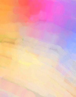 2D çizim. Sanatsal arkaplan resmi. Tablo üzerinde soyut resim. Çağdaş sanat. El yapımı resim. Renkli doku. Modern sanat eserleri. Yüzeyde suluboya fırça darbeleriyle boyama.