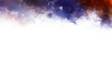 Taranmış Boyalı Soyut Arkaplan. Fırça darbesi ile boyanmış. Sanatsal canlılık ve renkli duvar kağıdı.