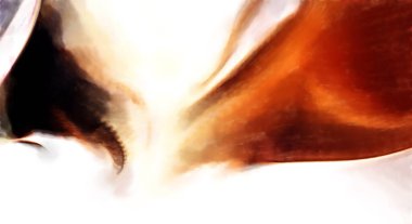 Modern sanat. Renkli çağdaş sanat eserleri. Renkli boya darbeleri. Soyut arkaplanda fırça darbeleri. fırça boyası.