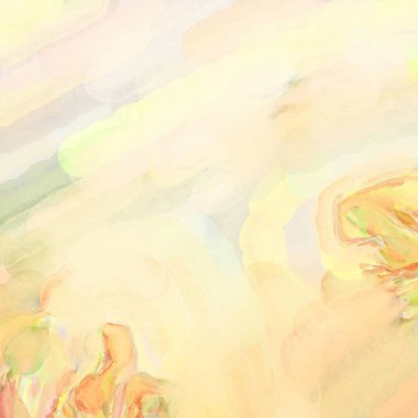 El yapımı sürreal soyut desenli suluboya. Modern sanatsal resim. 2D çizim. Arkaplan boyası karışımı. Yaratıcı duvar sanatı. Çağdaş sanat.