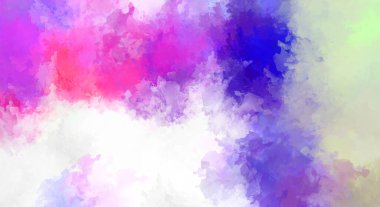 Renkli fırça darbelerinin soyut arkaplanı. fırçalanmış canlı duvar kağıdı. resmedilmiş sanat eseri. Eşsiz ve yaratıcı illüstrasyon.