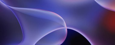 Soyut arkaplan. Değişken renk değişim dalgaları, dinamik hareketlerle. Işık dalgalarının neon renkli soyut tasarımı. Duvar kağıdı, afiş, arkaplan, kart, kitap illüstrasyonu, web sitesi.