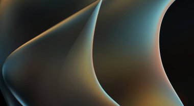 Soyut arkaplan. Değişken renk değişim dalgaları, dinamik hareketlerle. Işık dalgalarının neon renkli soyut tasarımı. Duvar kağıdı, afiş, arkaplan, kart, kitap illüstrasyonu, web sitesi.