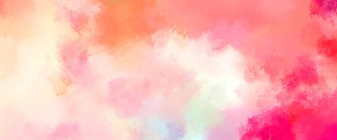 Sanatsal canlılık ve renkli duvar kağıdı. Taranmış Soyut Arkaplan. Fırça darbeli resim. 