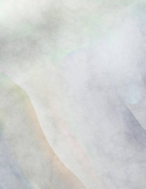 Pastel renklerde suluboya resim. Poster, duvar sanatı, afiş, kart, kitap kapağı ya da ambalaj için rahatlatıcı kompozisyonun yumuşak renkli çizimi. Modern fırça darbeleri resim.