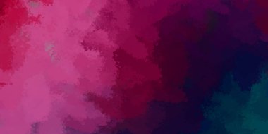 Renkli fırça darbelerinin soyut arkaplanı. Fırçalanmış canlı duvar kâğıdı. Resmedilmiş sanatsal bir eser. Eşsiz ve yaratıcı illüstrasyon. Fırça darbesi ile boyanmış. Duvar sanatı.