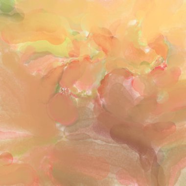 El yapımı sürreal soyut desenli suluboya. Modern sanatsal resim. 2D çizim. Arkaplan boyası karışımı. Yaratıcı duvar sanatı. Çağdaş sanat.