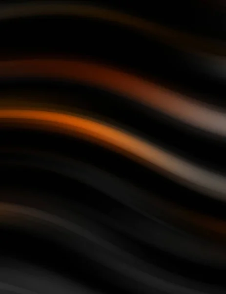 Πολύχρωμες Απαλές Γραμμές Μαύρο Φόντο Υγρά Και Υγρά Ζωηρά Κύματα — Φωτογραφία Αρχείου