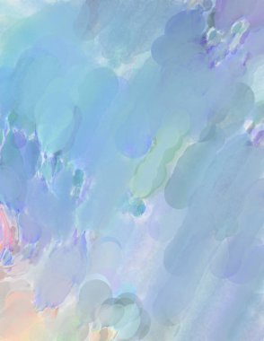 Taranmış Boyalı Soyut Arkaplan. Fırça darbesi ile boyanmış. Boya darbeleri. 2B Görüntü.