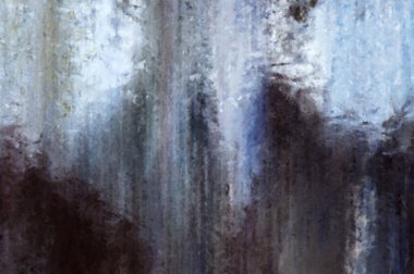 Modern sanat. Renkli çağdaş sanat eserleri. Renkli boya darbeleri. Soyut arkaplanda fırça darbeleri. Fırça boyası. Eşsiz duvar sanatı.