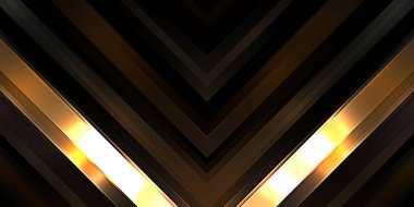 Soyut parlayan geometrik ışıklar arka planda. Fraktal simetrik grafik çizimi. Parıldayan ve parıldayan çubukları kesiştir.