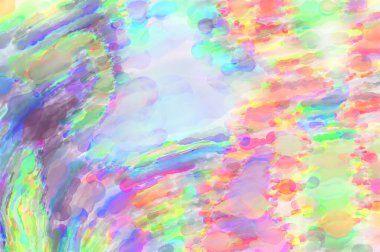 Çağdaş sanat. El yapımı resim. Modern sanat eserleri. Yüzeyde suluboya fırça darbeleriyle resim yapmak. 2D çizim. Sanatsal arkaplan resmi. Tablo üzerinde soyut resim. Renkli doku.