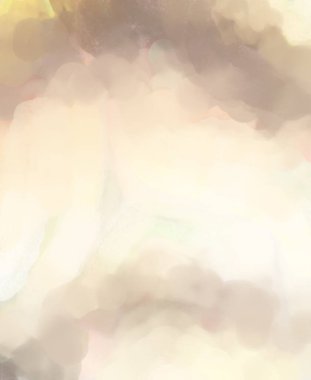 Pastel renklerde suluboya resim. Poster, duvar sanatı, afiş, kart, kitap kapağı ya da ambalaj için rahatlatıcı kompozisyonun yumuşak renkli çizimi. Modern fırça darbeleri resim.