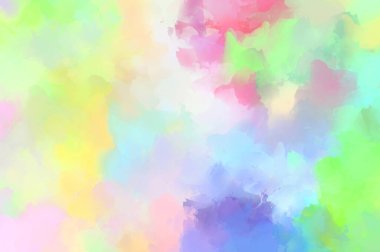 Taranmış Boyalı Soyut Arkaplan. Fırça darbesi ile boyanmış. Sanatsal canlılık ve renkli duvar kağıdı.