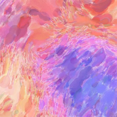 Soyut doku. Yüzeyde etkileyici el yapımı suluboya. Suluboya fırça darbeleri. Modern sanat. Çok renkli arkaplan. Çağdaş duvar sanatı. Renkli bir fon. 2d illüstrasyon.