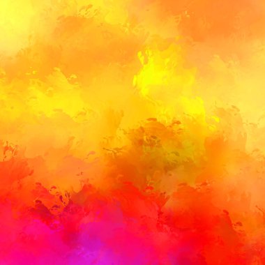 Duvar sanatı Eşsiz ve yaratıcı illüstrasyon. Fırça darbesi ile boyanmış. Renkli fırça darbelerinin soyut arkaplanı. Fırçalanmış canlı duvar kâğıdı. Boyalı sanatsal yaratım.