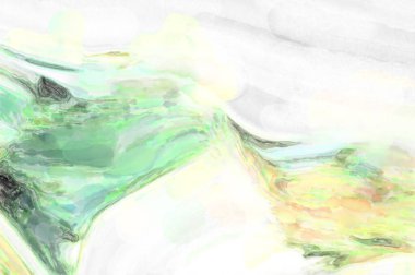 Suluboya fırça darbeleri. Modern sanat. Soyut doku. 2D çizim. Yüzeyde etkileyici el yapımı suluboya. Renkli bir fon. Çok renkli arkaplan. Çağdaş duvar sanatı. 