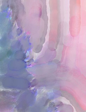 Taranmış Boyalı Soyut Arkaplan. Fırça darbesi ile boyanmış. Boya darbeleri. 2B Görüntü.