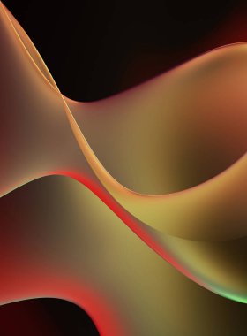 Soyut arkaplan. Değişken renk değişim dalgaları, dinamik hareketlerle. Işık dalgalarının neon renkli soyut tasarımı. Duvar kağıdı, afiş, arkaplan, kart, kitap illüstrasyonu, web sitesi.