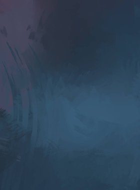 Renkli fırça darbelerinin 2D çizimi. Dekoratif desenli resim. canlı boya desenli arkaplan.