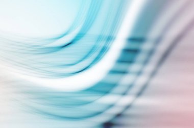 Soyut, enerjik bir arkaplan. Renkli, dalgalı duvar kâğıdı. Grafik çizimi. Üst üste gelen yumuşak dalgalı çizgiler.