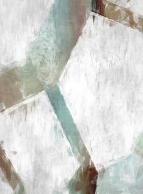 Soyut arkaplanda pürüzlü fırça darbeleri. Fırça boyası. Renkli boya darbeleri. Eşsiz duvar sanatı. Tuvaldeki modern sanat. Renkli çağdaş sanat eserleri. 