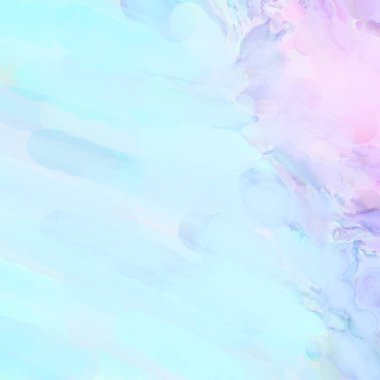 Çağdaş sanat. El işçiliğinin renkli dokusu. Modern resim. Yüzeyde suluboya vuruşlar. Sanatsal arkaplan resmi. Tablo üzerinde soyut resim. Fırça darbeleri. 