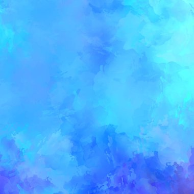 Canlı fırça darbeleriyle boyanmış. Renkli desenli resim. Fırçalanmış duvar kağıdını boya.