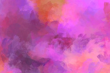 Sanatsal soyut arkaplan. Doku boyalı duvar kağıdı. Boya darbeleriyle yaratıcı bir illüstrasyon. Fırça desenli resim.