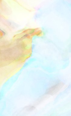 El yapımı sürreal soyut desenli suluboya. Modern sanatsal resim. 2D çizim. Arkaplan boyası karışımı. Yaratıcı duvar sanatı. Çağdaş sanat